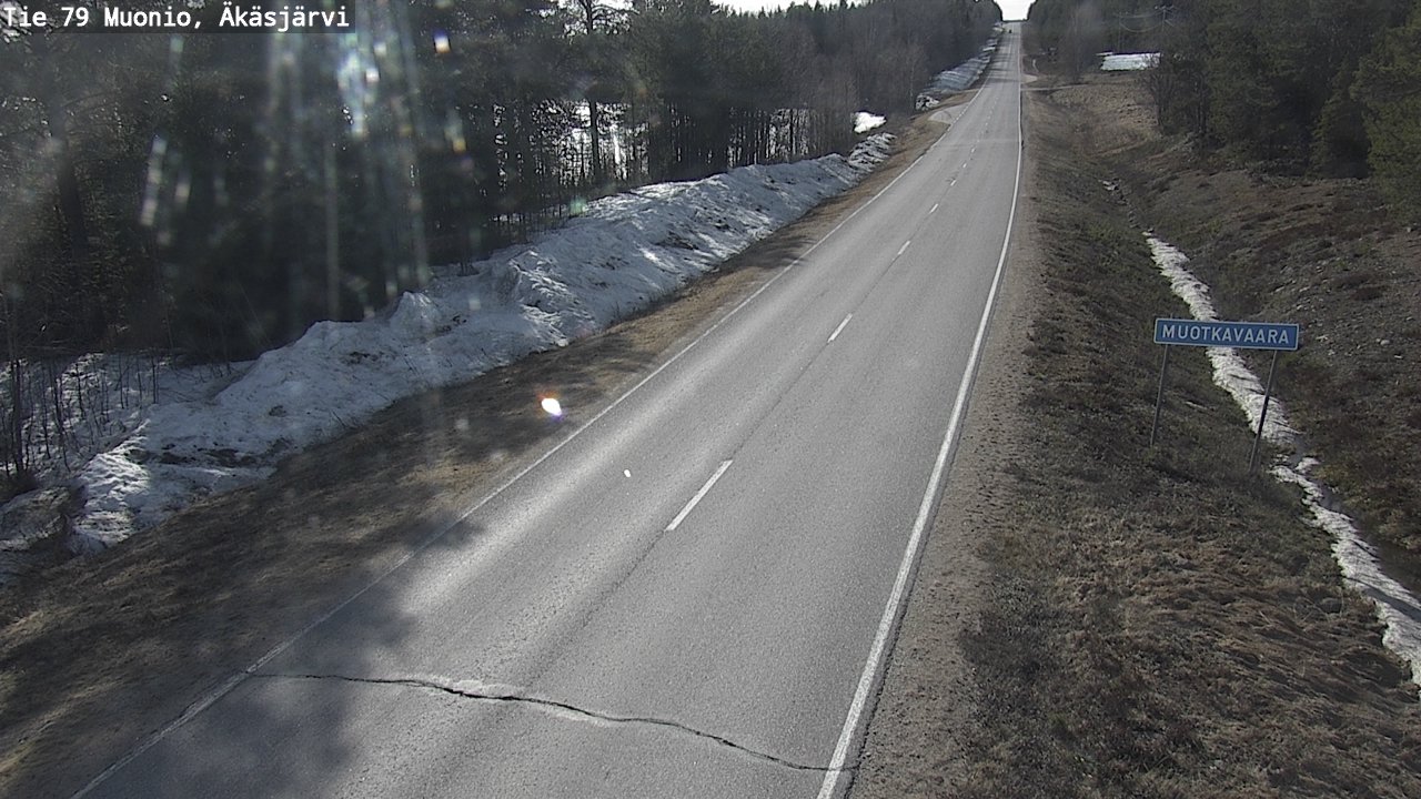 Kelikamerat Kuva Tie 79 Muonio, Äkäsjärvi, Muonio, Lappi