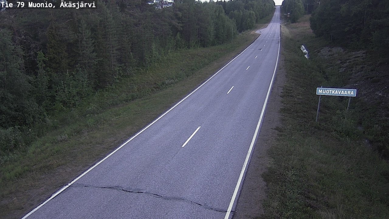 Kelikamerat Kuva Tie 79 Muonio, Äkäsjärvi, Muonio, Lappi
