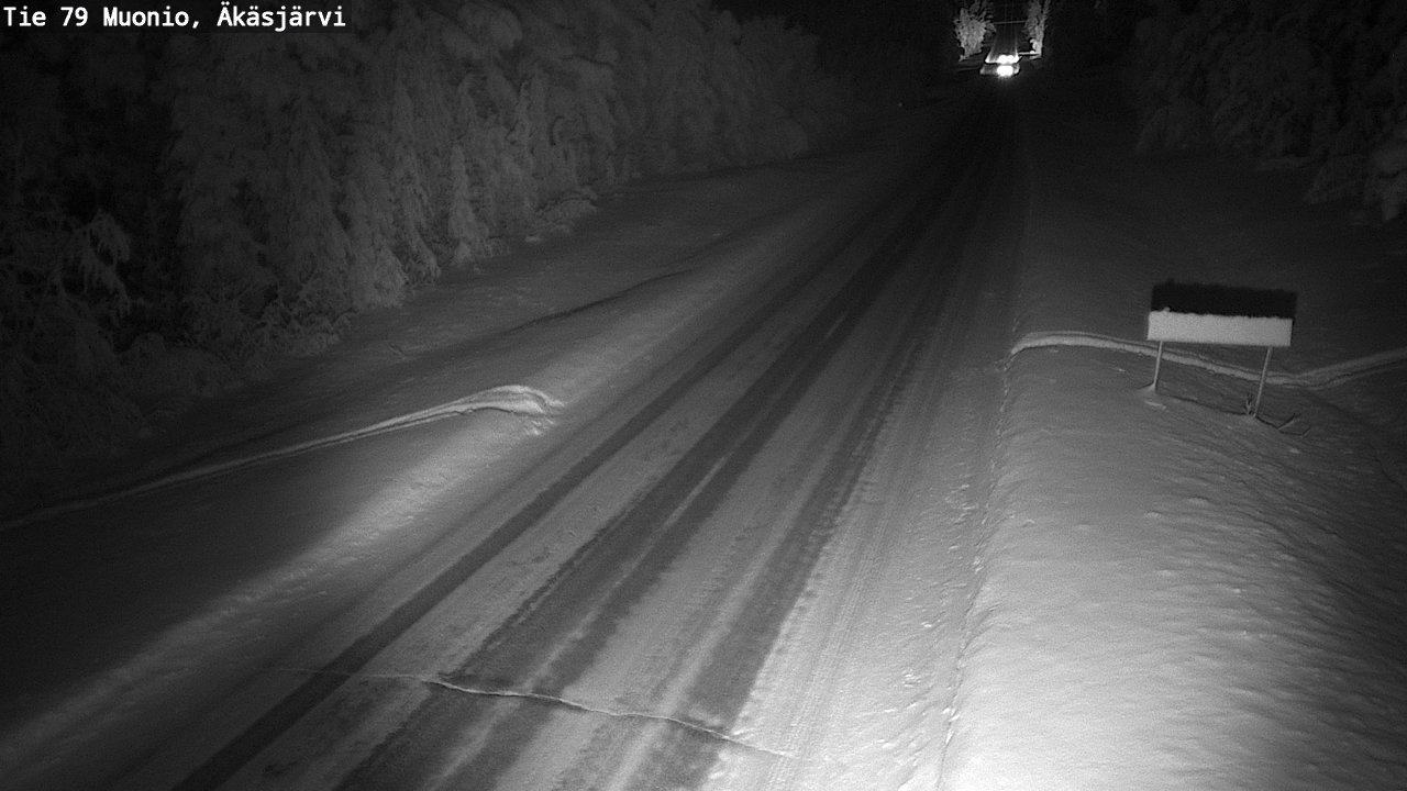 Kelikamerat Kuva Tie 79 Muonio, Äkäsjärvi, Muonio, Lappi