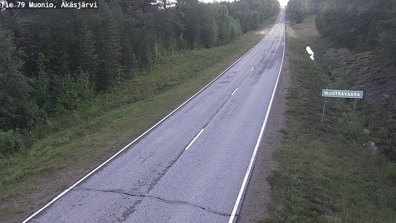 Kelikamerat Kuva Tie 79 Muonio, Äkäsjärvi, Muonio, Lappi