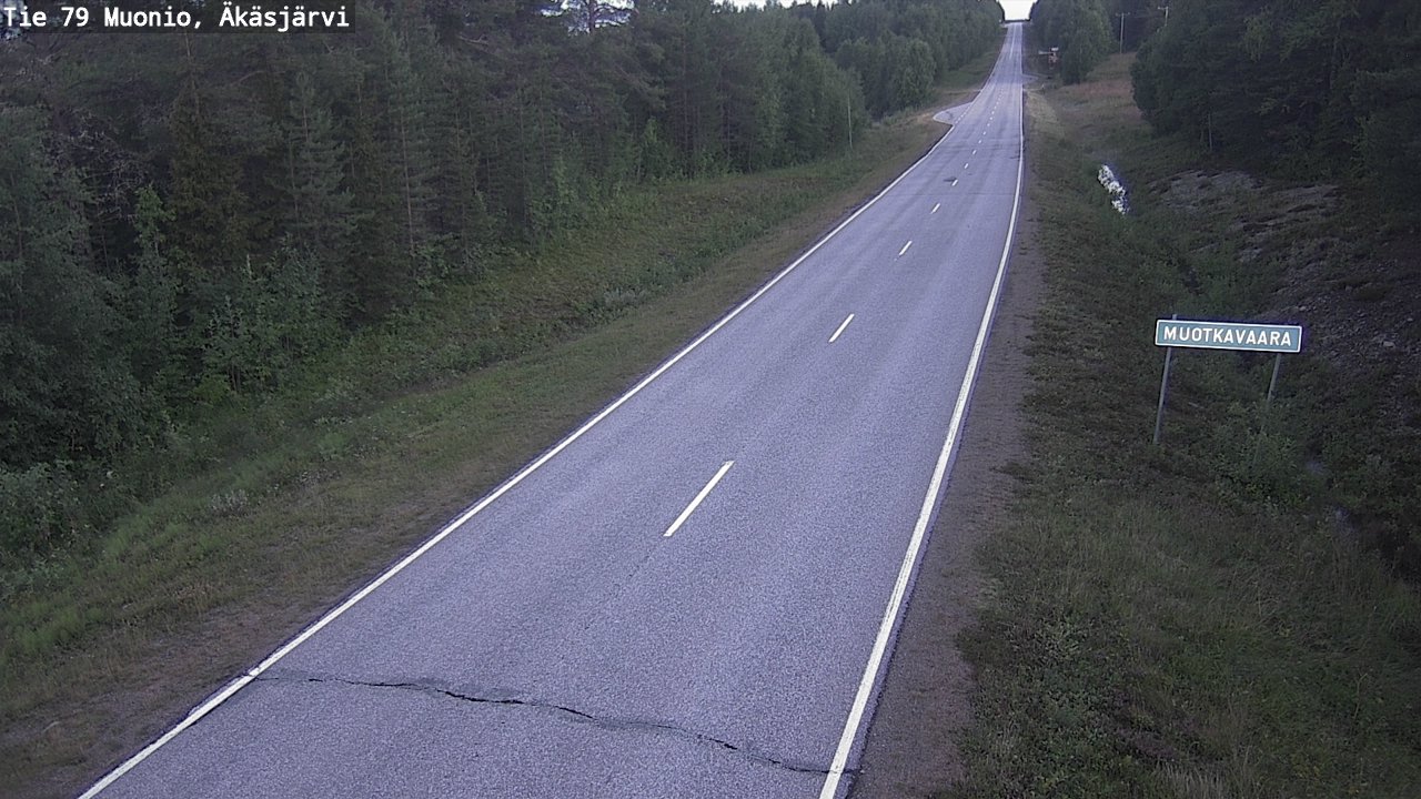 Kelikamerat Kuva Tie 79 Muonio, Äkäsjärvi, Muonio, Lappi