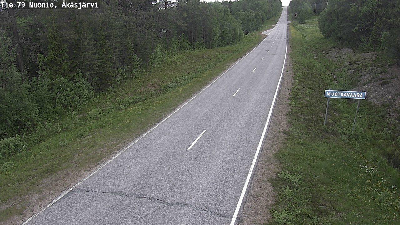 Kelikamerat Kuva Tie 79 Muonio, Äkäsjärvi, Muonio, Lappi