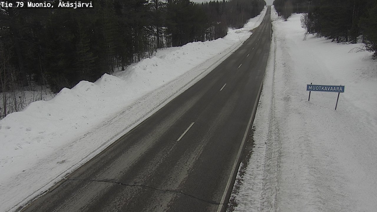 Kelikamerat Kuva Tie 79 Muonio, Äkäsjärvi, Muonio, Lappi