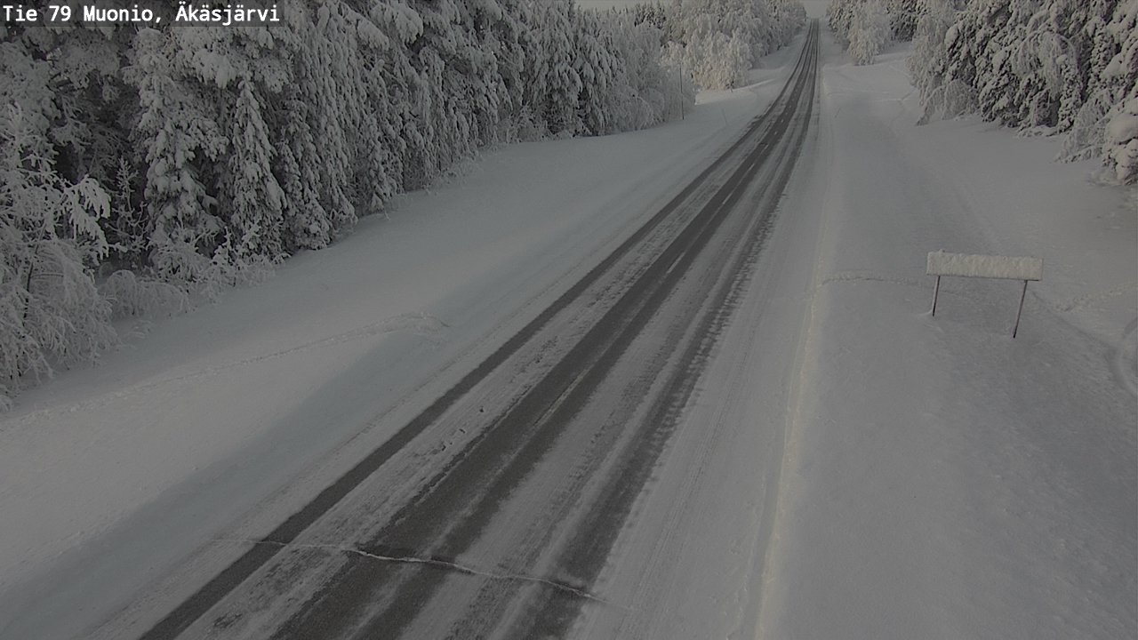 Kelikamerat Kuva Tie 79 Muonio, Äkäsjärvi, Muonio, Lappi