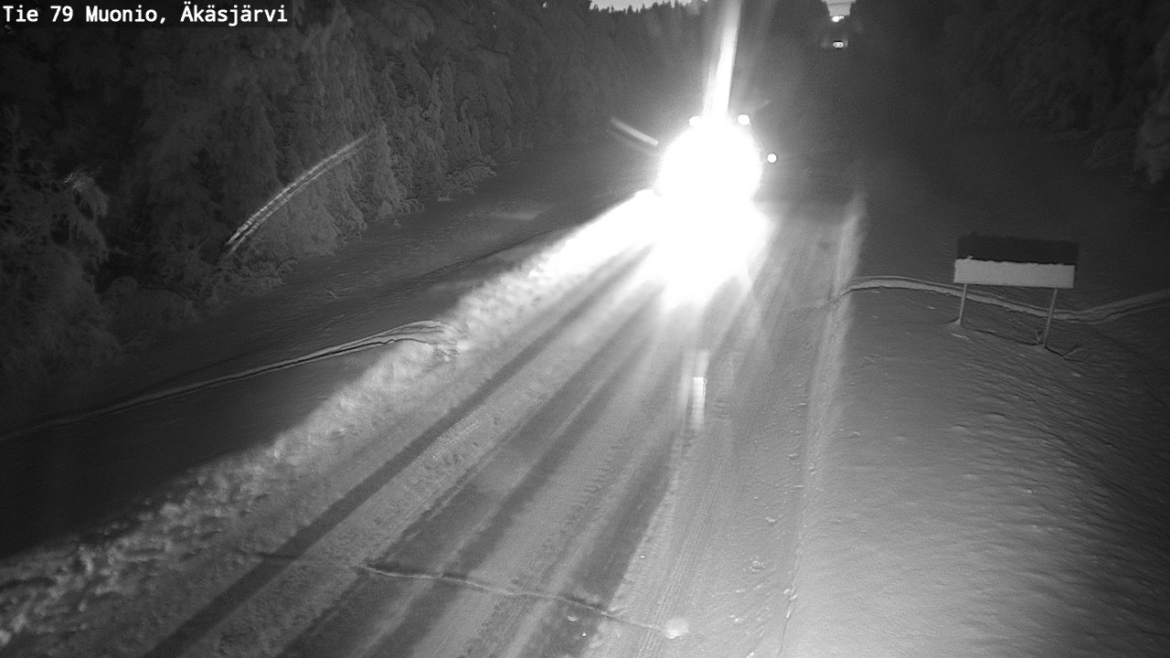 Kelikamerat Kuva Tie 79 Muonio, Äkäsjärvi, Muonio, Lappi