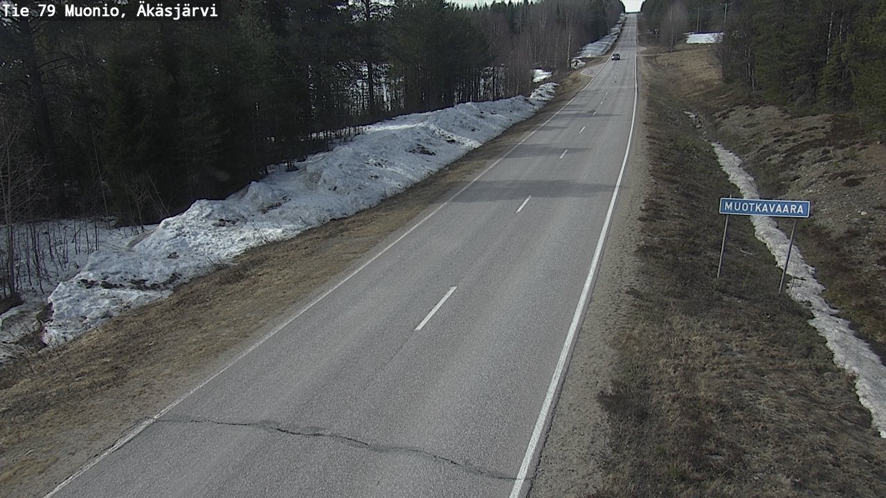 Kelikamerat Kuva Tie 79 Muonio, Äkäsjärvi, Muonio, Lappi