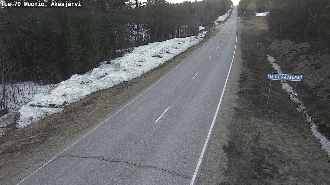Kelikamerat Kuva Tie 79 Muonio, Äkäsjärvi, Muonio, Lappi