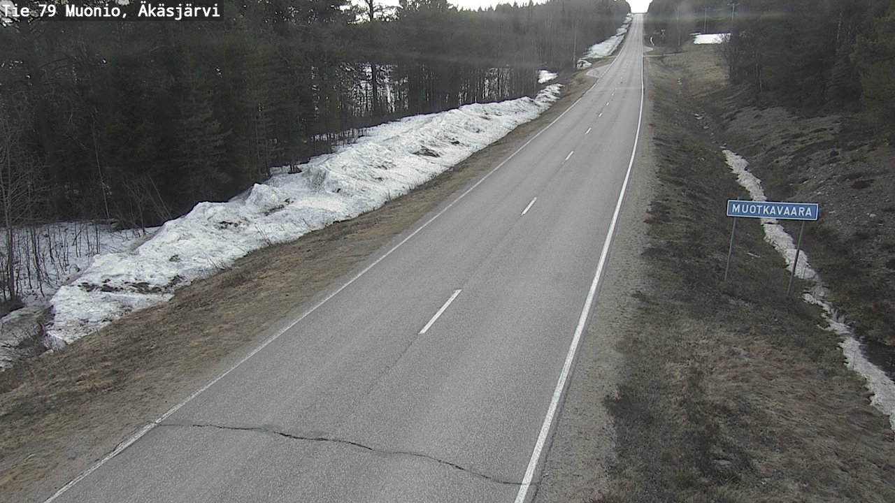 Kelikamerat Kuva Tie 79 Muonio, Äkäsjärvi, Muonio, Lappi