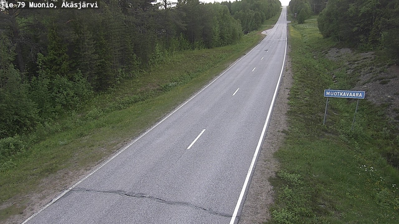 Kelikamerat Kuva Tie 79 Muonio, Äkäsjärvi, Muonio, Lappi