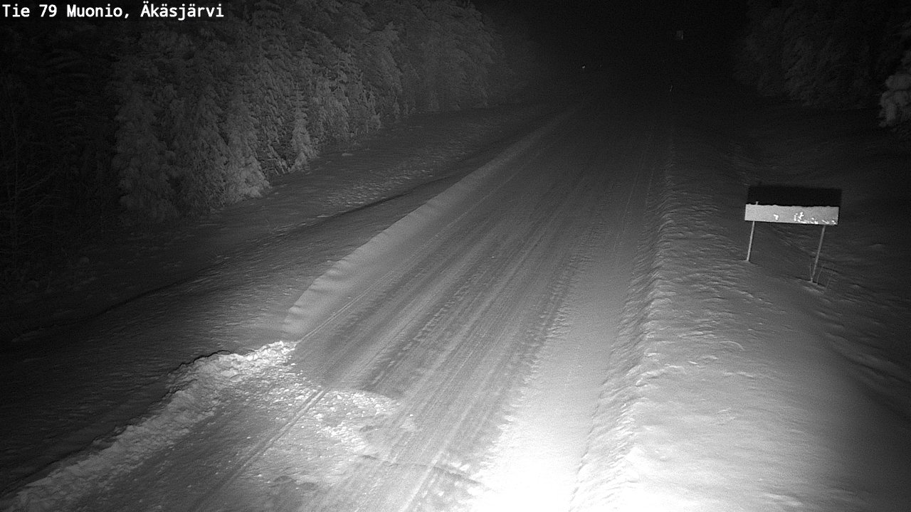 Kelikamerat Kuva Tie 79 Muonio, Äkäsjärvi, Muonio, Lappi