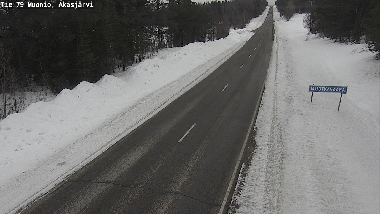 Kelikamerat Kuva Tie 79 Muonio, Äkäsjärvi, Muonio, Lappi