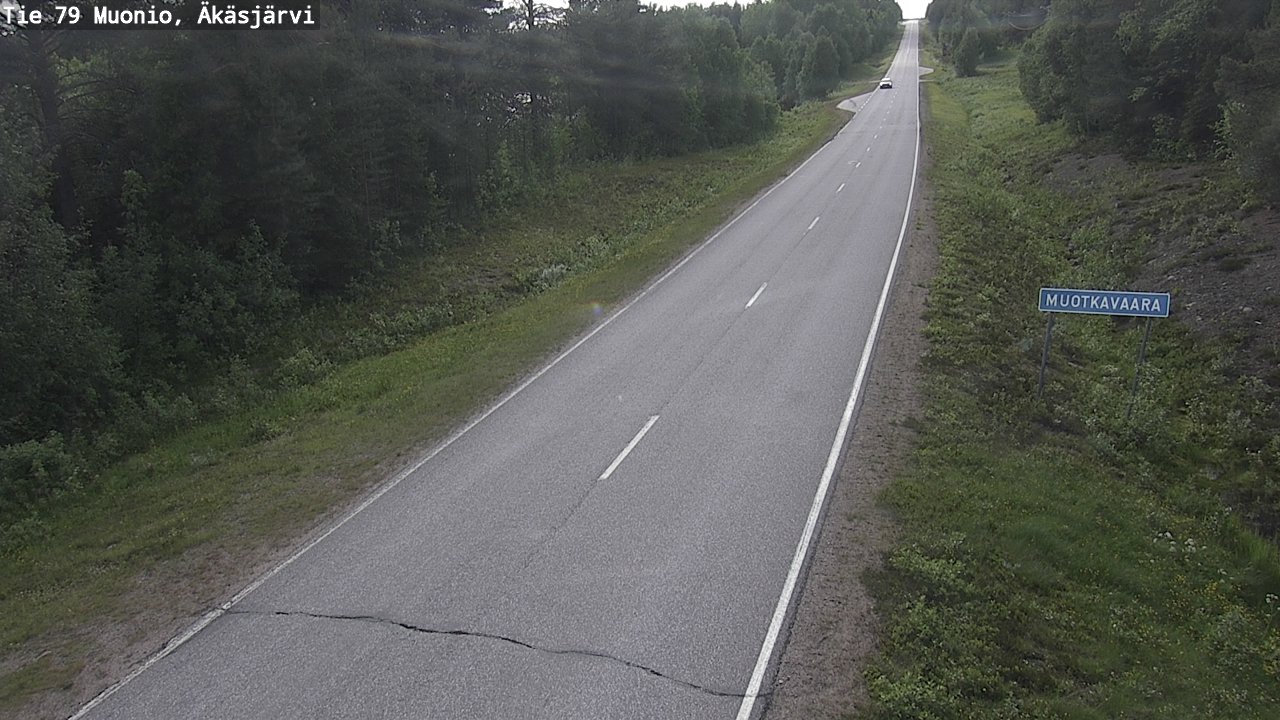 Kelikamerat Kuva Tie 79 Muonio, Äkäsjärvi, Muonio, Lappi
