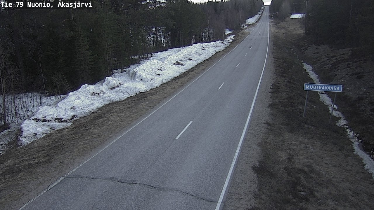 Kelikamerat Kuva Tie 79 Muonio, Äkäsjärvi, Muonio, Lappi