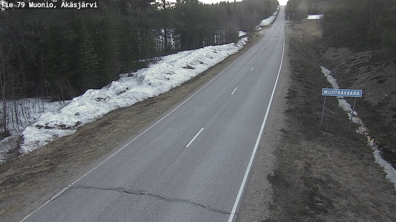 Kelikamerat Kuva Tie 79 Muonio, Äkäsjärvi, Muonio, Lappi