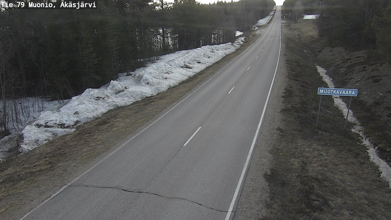 Kelikamerat Kuva Tie 79 Muonio, Äkäsjärvi, Muonio, Lappi