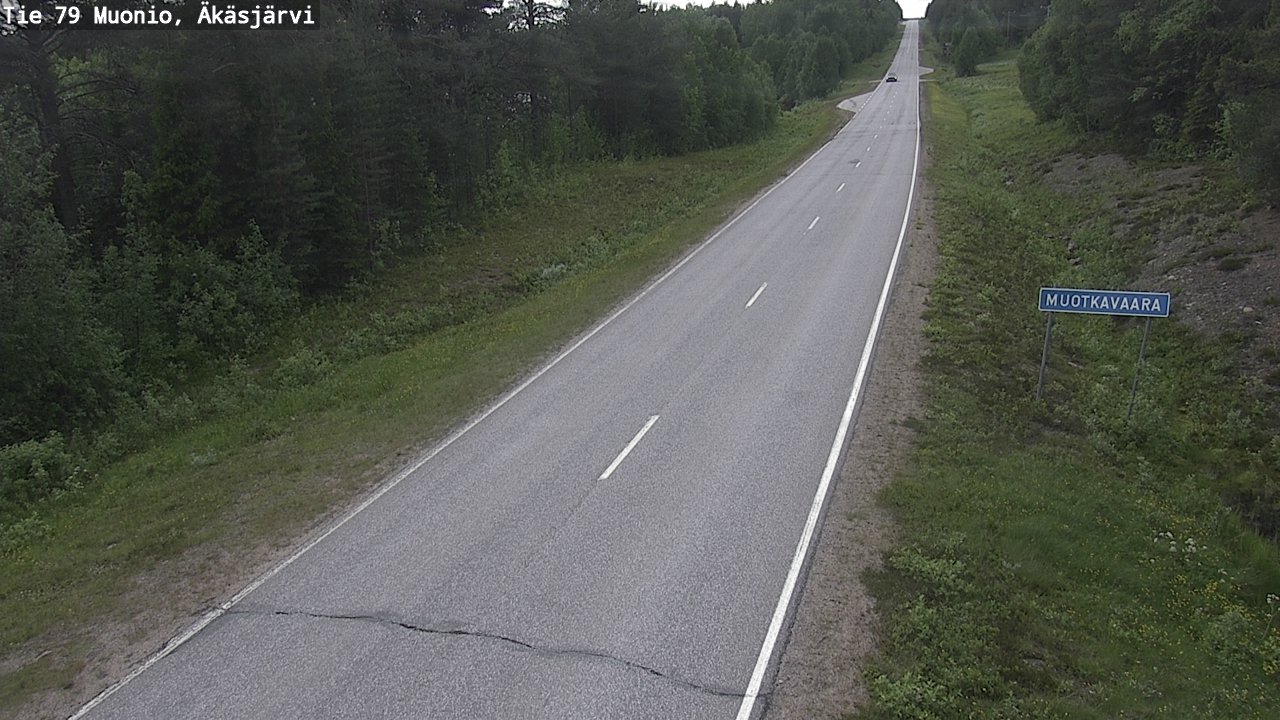 Kelikamerat Kuva Tie 79 Muonio, Äkäsjärvi, Muonio, Lappi