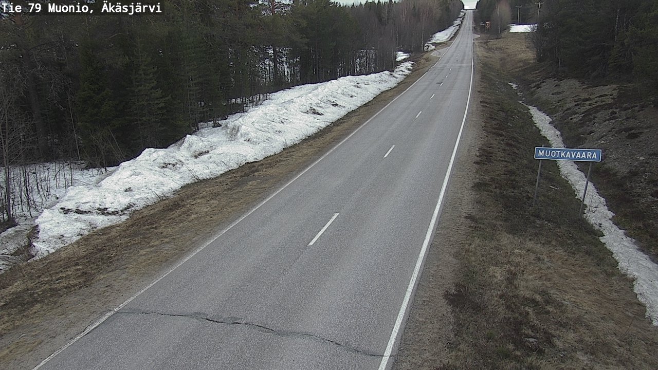 Kelikamerat Kuva Tie 79 Muonio, Äkäsjärvi, Muonio, Lappi