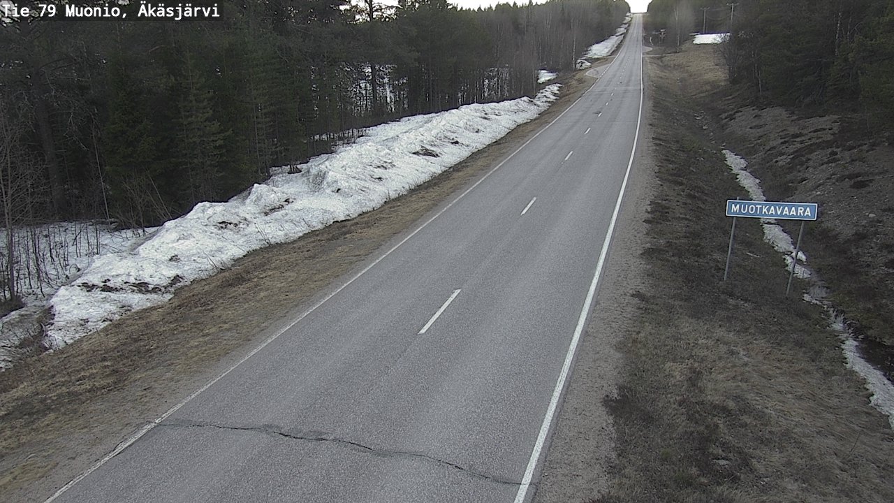 Kelikamerat Kuva Tie 79 Muonio, Äkäsjärvi, Muonio, Lappi