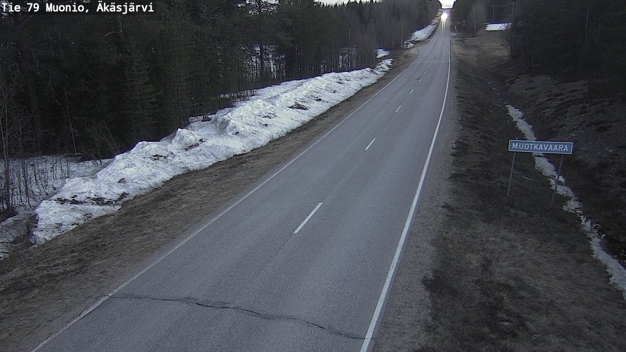 Kelikamerat Kuva Tie 79 Muonio, Äkäsjärvi, Muonio, Lappi