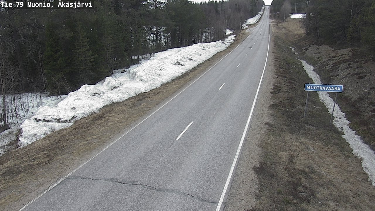 Kelikamerat Kuva Tie 79 Muonio, Äkäsjärvi, Muonio, Lappi
