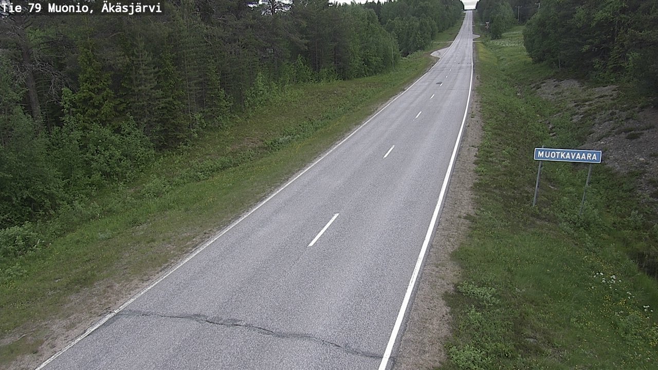 Kelikamerat Kuva Tie 79 Muonio, Äkäsjärvi, Muonio, Lappi