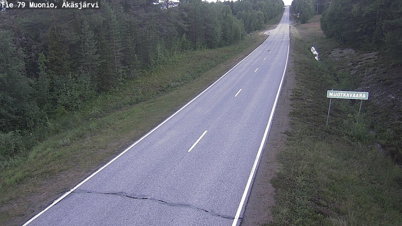 Kelikamerat Kuva Tie 79 Muonio, Äkäsjärvi, Muonio, Lappi