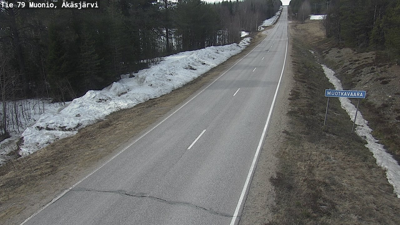 Kelikamerat Kuva Tie 79 Muonio, Äkäsjärvi, Muonio, Lappi