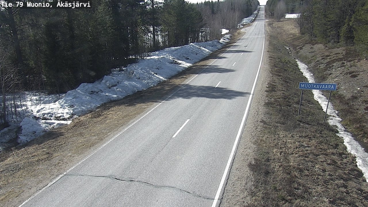 Kelikamerat Kuva Tie 79 Muonio, Äkäsjärvi, Muonio, Lappi