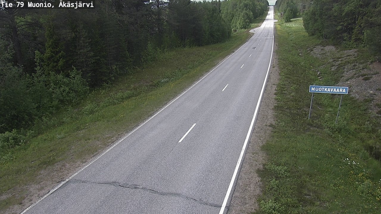 Kelikamerat Kuva Tie 79 Muonio, Äkäsjärvi, Muonio, Lappi