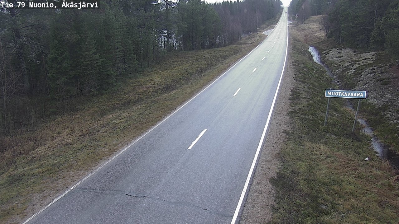 Kelikamerat Kuva Tie 79 Muonio, Äkäsjärvi, Muonio, Lappi