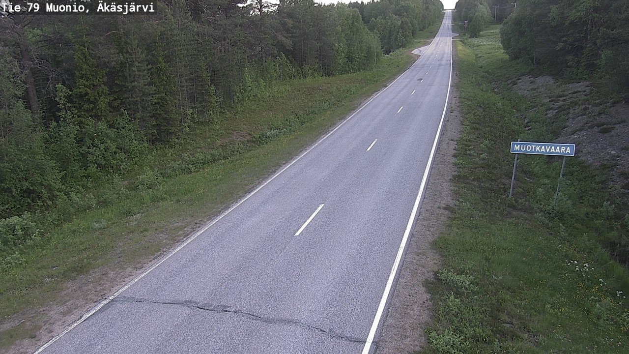 Kelikamerat Kuva Tie 79 Muonio, Äkäsjärvi, Muonio, Lappi