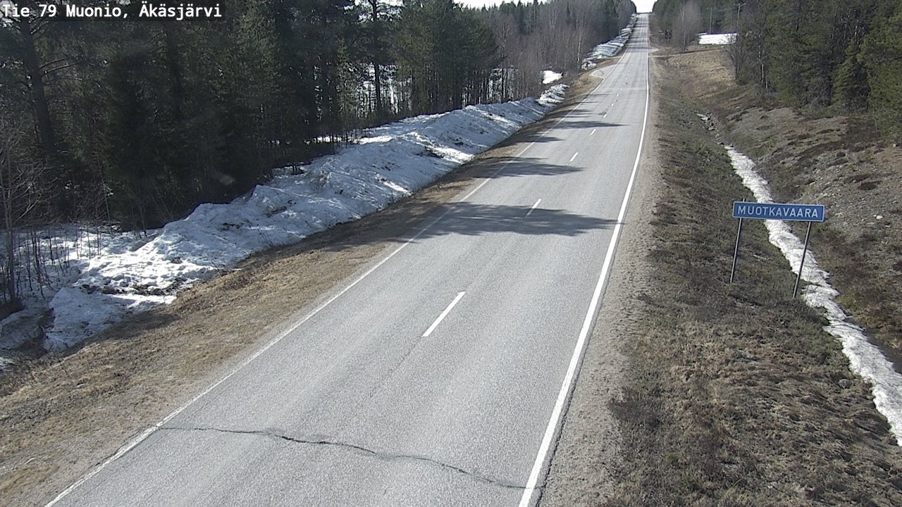 Kelikamerat Kuva Tie 79 Muonio, Äkäsjärvi, Muonio, Lappi