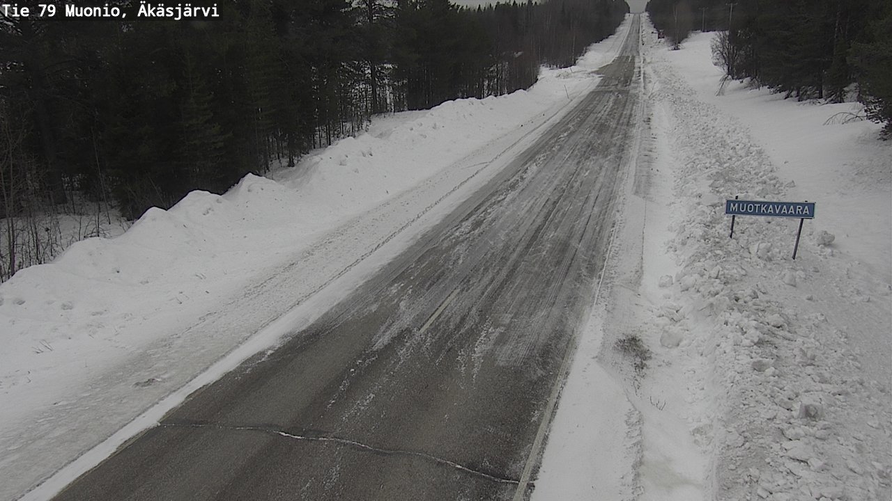 Kelikamerat Kuva Tie 79 Muonio, Äkäsjärvi, Muonio, Lappi