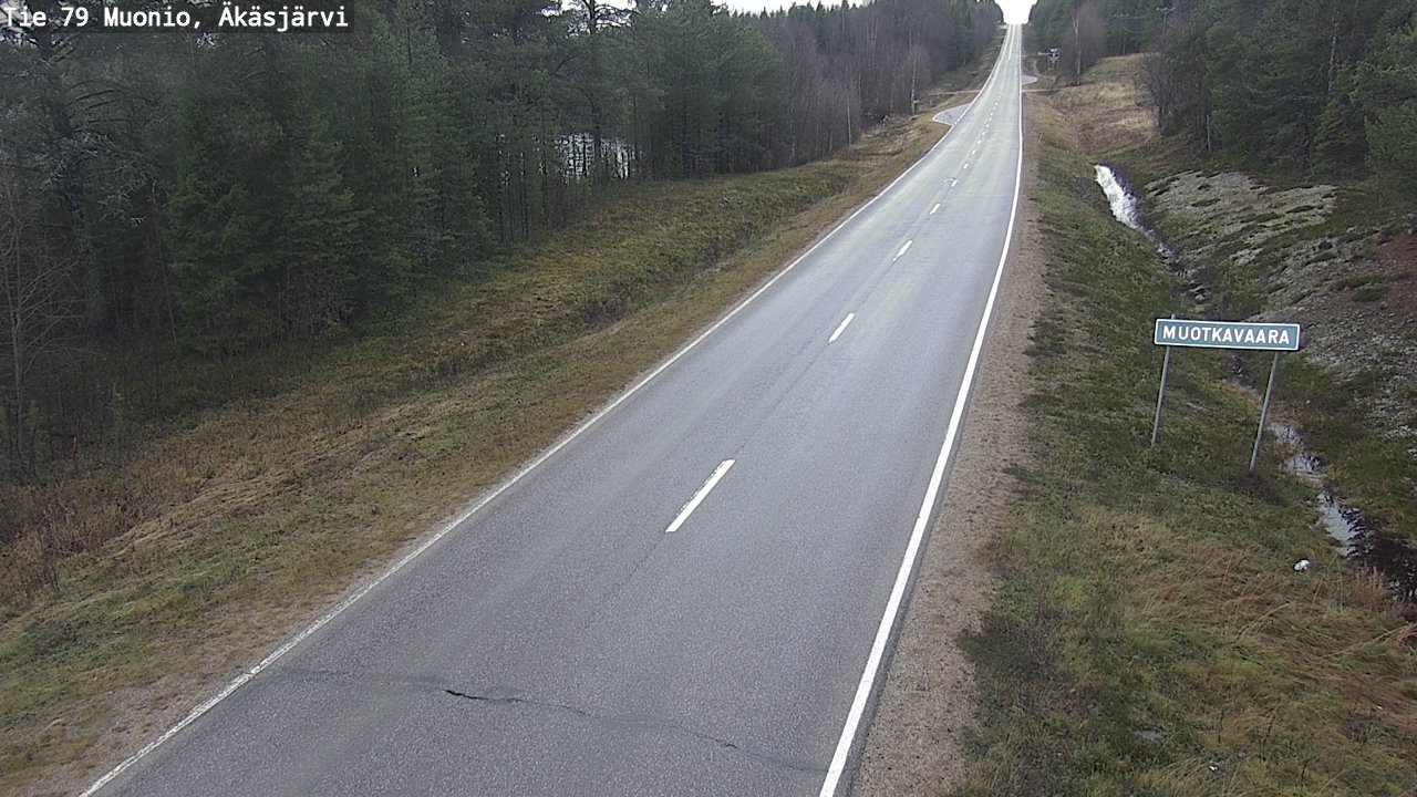 Kelikamerat Kuva Tie 79 Muonio, Äkäsjärvi, Muonio, Lappi