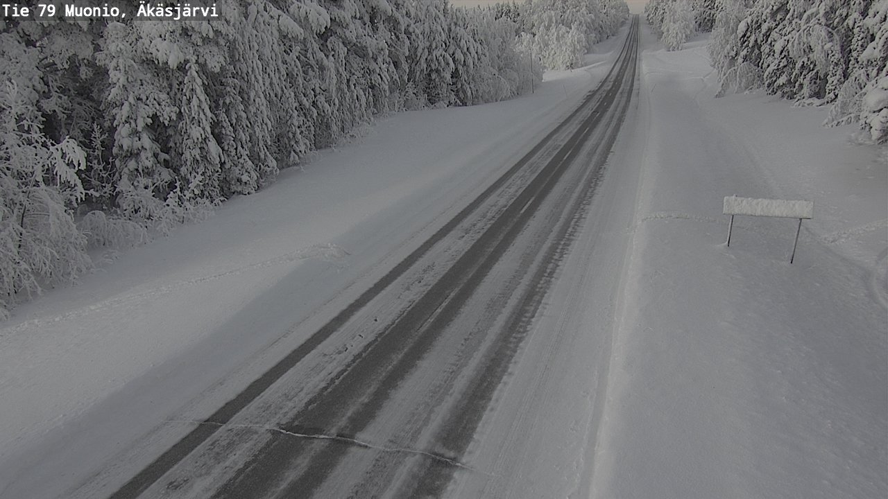 Kelikamerat Kuva Tie 79 Muonio, Äkäsjärvi, Muonio, Lappi