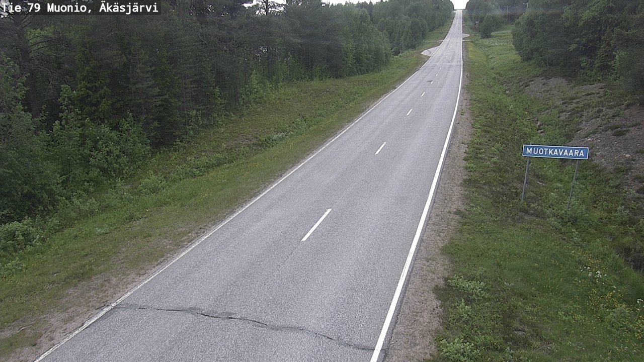 Kelikamerat Kuva Tie 79 Muonio, Äkäsjärvi, Muonio, Lappi