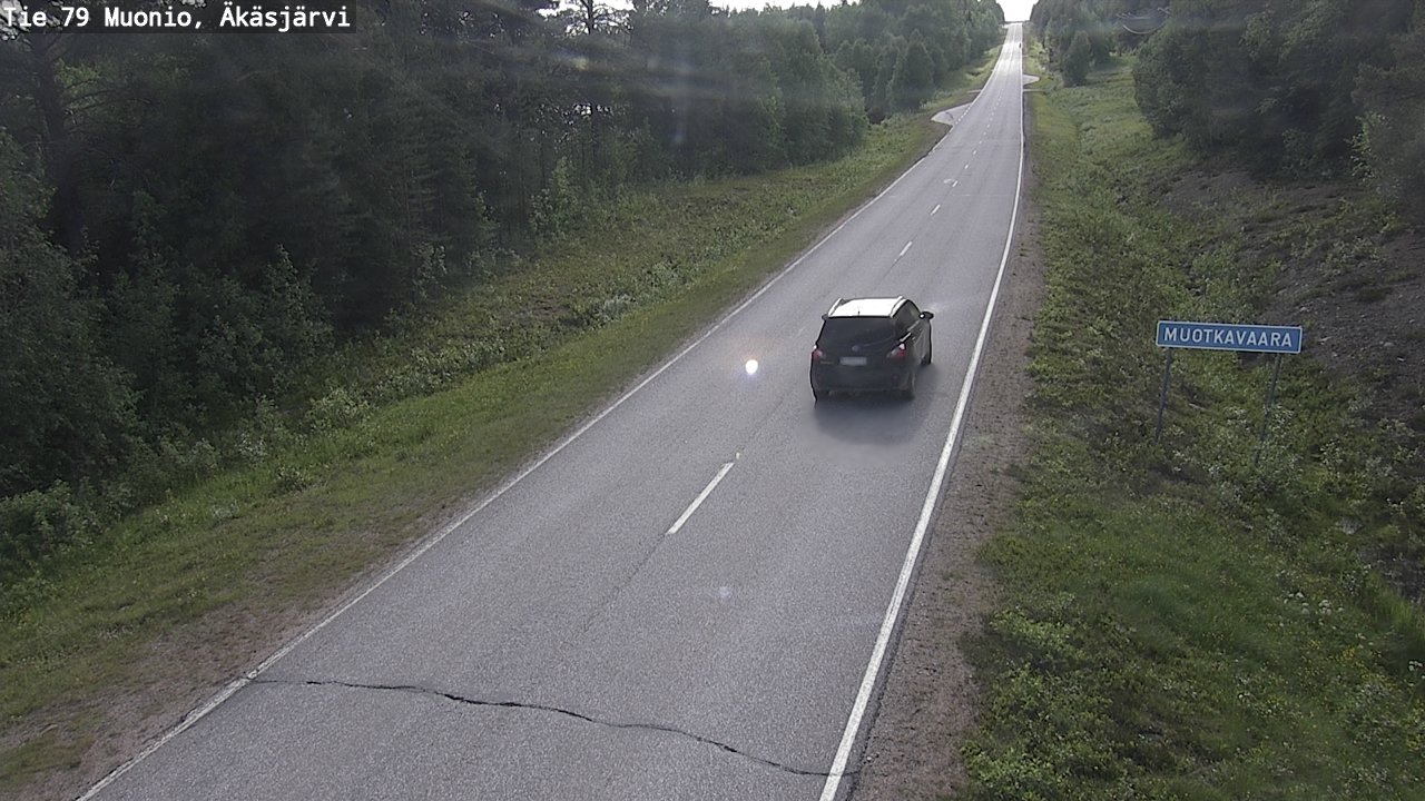 Kelikamerat Kuva Tie 79 Muonio, Äkäsjärvi, Muonio, Lappi