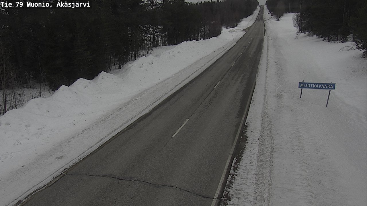 Kelikamerat Kuva Tie 79 Muonio, Äkäsjärvi, Muonio, Lappi