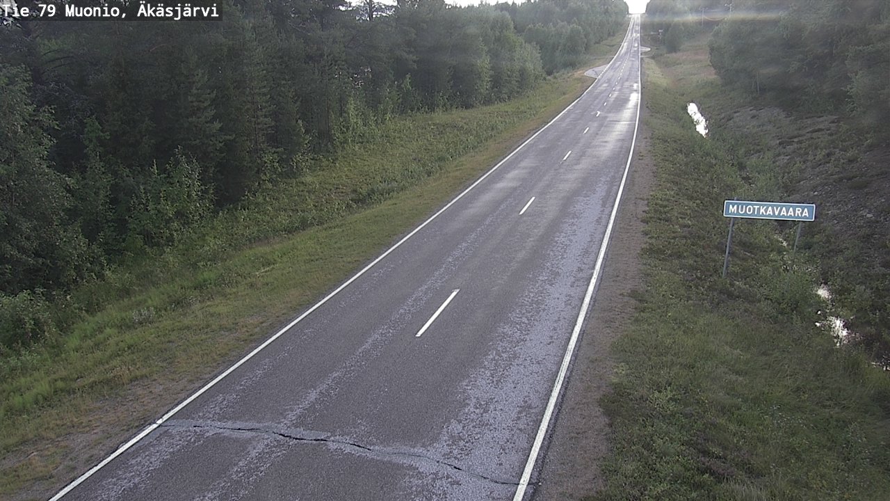 Kelikamerat Kuva Tie 79 Muonio, Äkäsjärvi, Muonio, Lappi