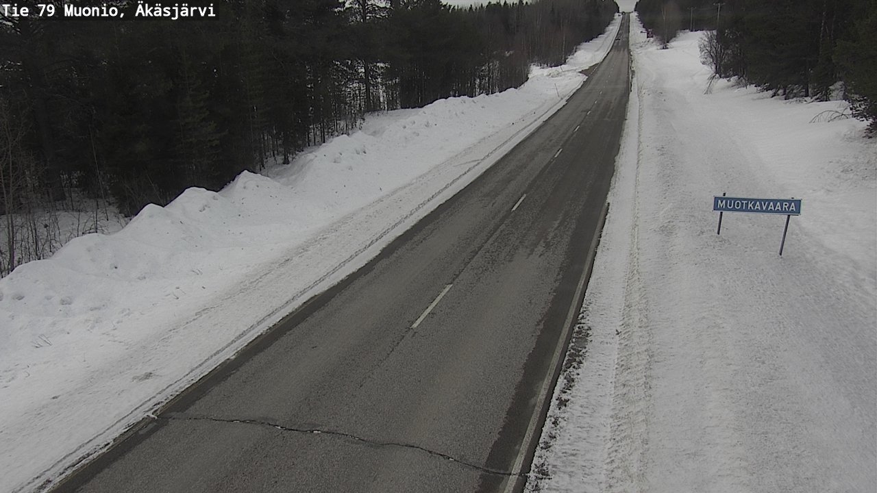 Kelikamerat Kuva Tie 79 Muonio, Äkäsjärvi, Muonio, Lappi