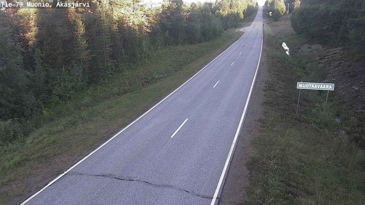 Kelikamerat Kuva Tie 79 Muonio, Äkäsjärvi, Muonio, Lappi