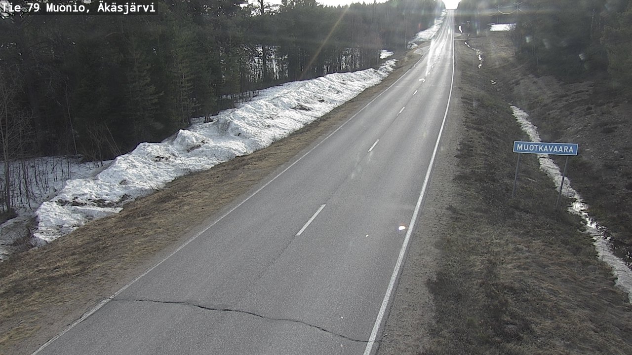 Kelikamerat Kuva Tie 79 Muonio, Äkäsjärvi, Muonio, Lappi