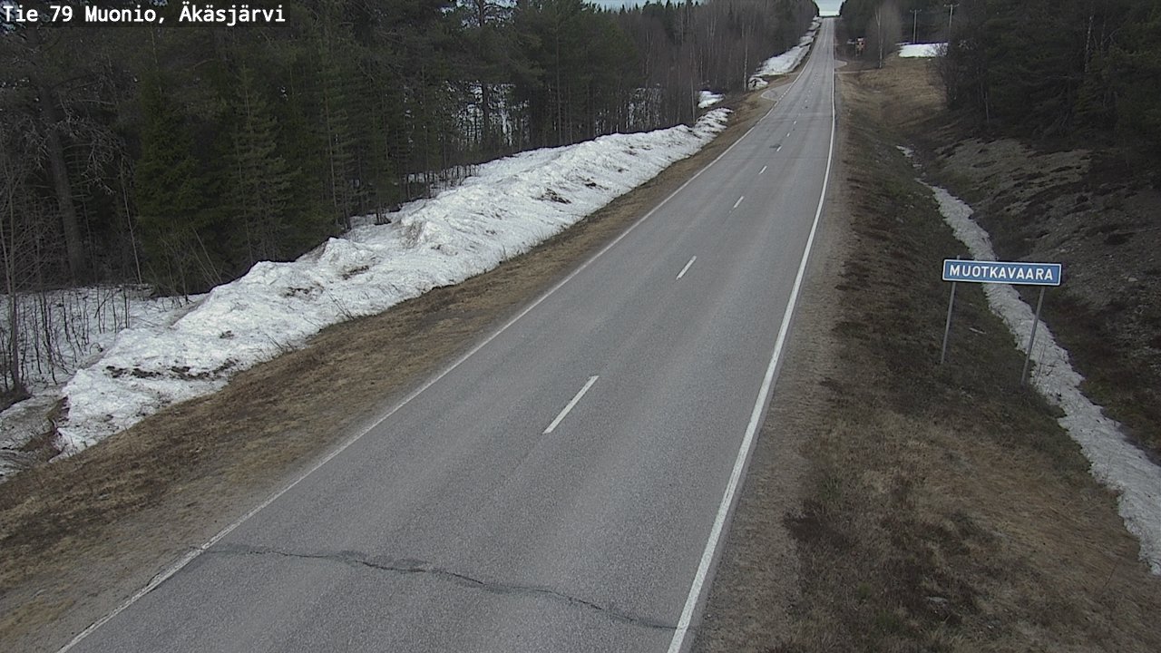 Kelikamerat Kuva Tie 79 Muonio, Äkäsjärvi, Muonio, Lappi