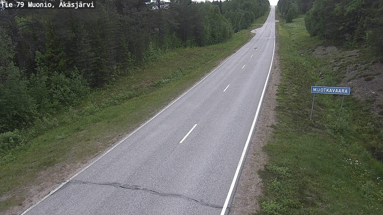 Kelikamerat Kuva Tie 79 Muonio, Äkäsjärvi, Muonio, Lappi