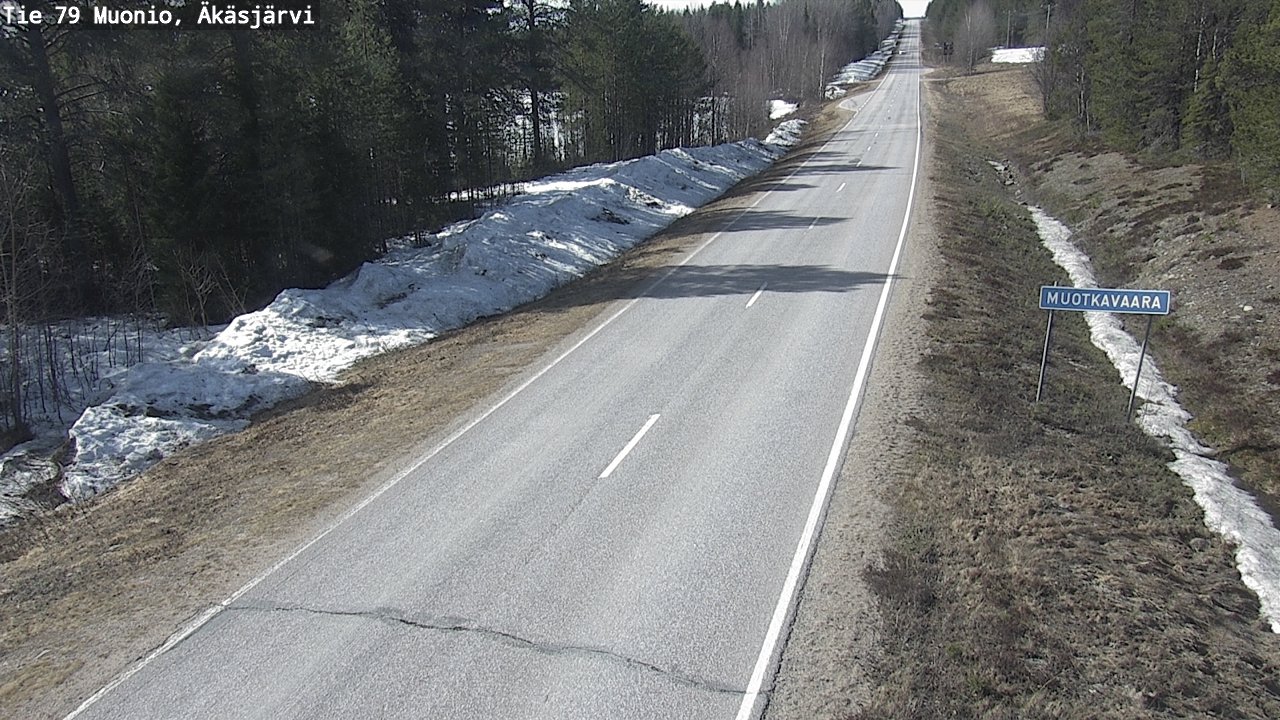 Kelikamerat Kuva Tie 79 Muonio, Äkäsjärvi, Muonio, Lappi