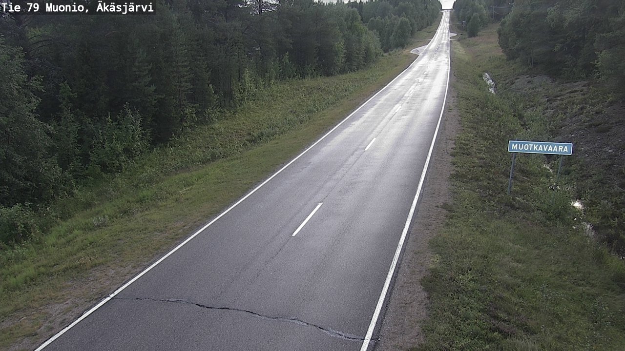 Kelikamerat Kuva Tie 79 Muonio, Äkäsjärvi, Muonio, Lappi