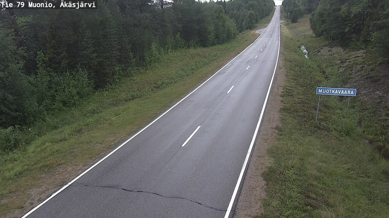 Kelikamerat Kuva Tie 79 Muonio, Äkäsjärvi, Muonio, Lappi
