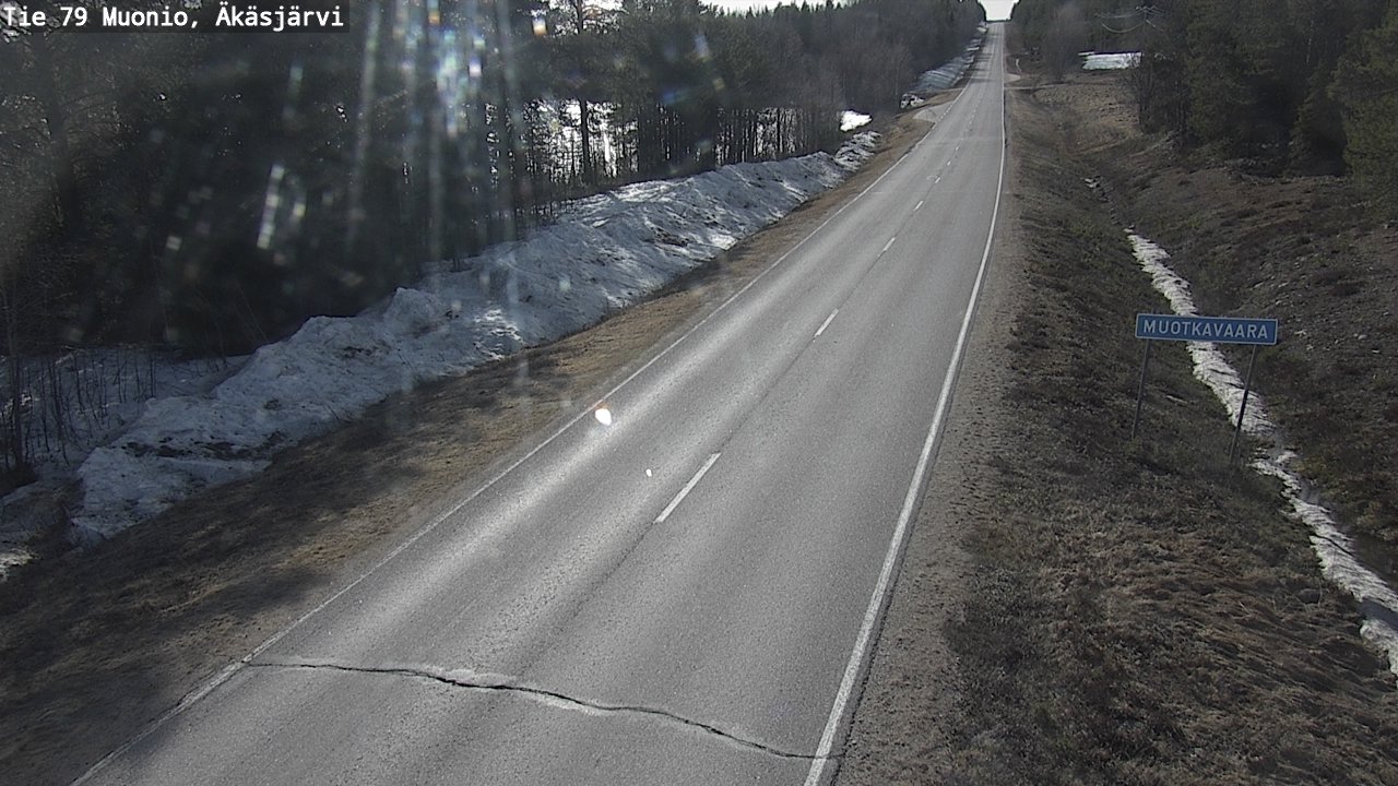 Kelikamerat Kuva Tie 79 Muonio, Äkäsjärvi, Muonio, Lappi