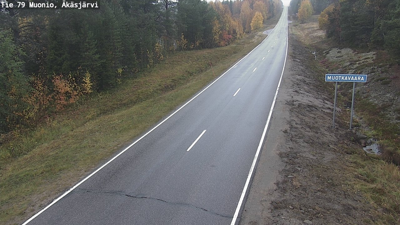 Kelikamerat Kuva Tie 79 Muonio, Äkäsjärvi, Muonio, Lappi