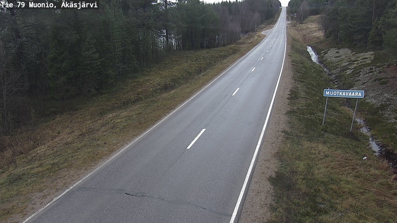 Kelikamerat Kuva Tie 79 Muonio, Äkäsjärvi, Muonio, Lappi